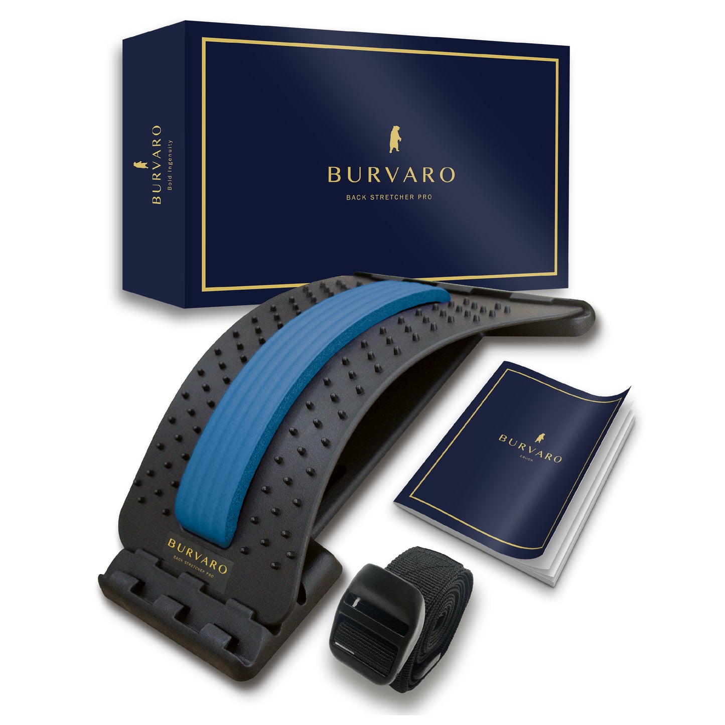 Burvaro Back Stretcher Pro